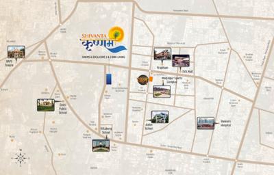 Project Image of 1058.6 - 1125.28 Sq.ft 3 BHK Apartment for buy in Shivanta Krushnam