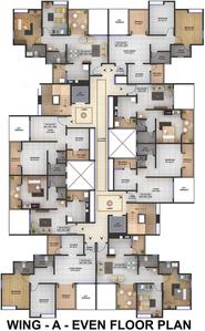 Project Image of 354.0 - 564.0 Sq.ft 1 BHK Apartment for buy in Kumbare Fusion City