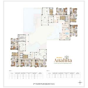 Project Image of 669.0 - 932.0 Sq.ft 2 BHK Apartment for buy in Prabha Anahita