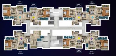 Project Image of 664.0 - 1115.0 Sq.ft 2 BHK Apartment for buy in Saheel Itrend Life Wing A B