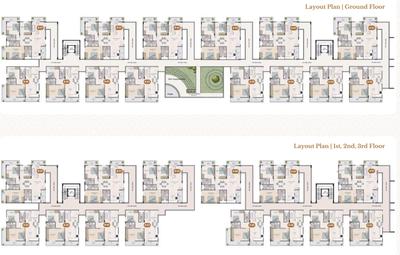 Project Image of 1243.0 - 1876.0 Sq.ft 2 BHK Apartment for buy in SSC Sakura Blossom