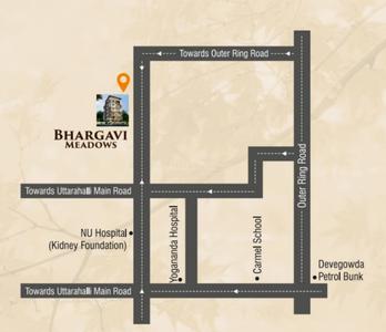 Bhargavi Meadows Location Plan 1