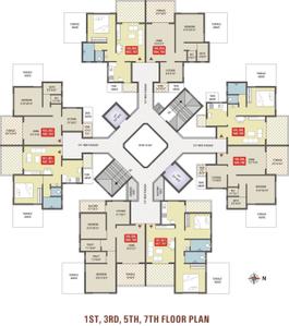 Project Image of 454.0 - 634.0 Sq.ft 1 BHK Apartment for buy in Fortune Hill Top