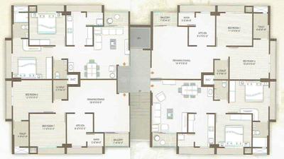 Project Image of 1296.0 - 1890.0 Sq.ft 2 BHK Apartment for buy in Dalal Yogeshwar Eminence