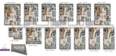 Project Image of 1329.99 - 3104.96 Sq.ft 2 BHK Apartment for buy in Cadol Mysa