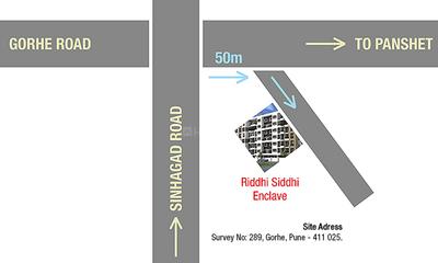 Project Image of 640.0 - 988.0 Sq.ft 1 BHK Apartment for buy in Sneha Riddhi Siddhi Enclave