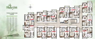 Project Image of 629.0 - 1341.0 Sq.ft 1 BHK Apartment for buy in Haridhruva Halcyon