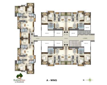Project Image of 1350.0 - 1850.0 Sq.ft 2 BHK Apartment for buy in Grasslands Raintree