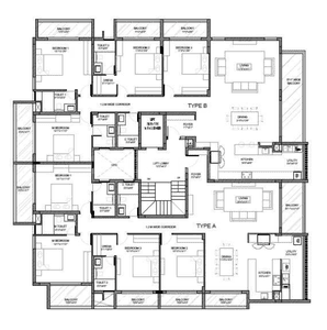 Project Image of 1647.95 - 1685.84 Sq.ft 4 BHK Apartment for buy in Renaissance Srichakra