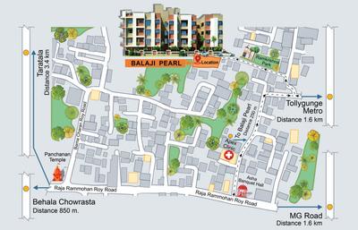 Project Image of 1174.0 - 1233.0 Sq.ft 3 BHK Apartment for buy in Anjaneya Balaji Pearl