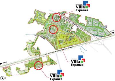 Project Image of 0.0 - 1797.0 Sq.ft 4 BHK Villa for buy in Jaypee Villa Expanza Country Homes II