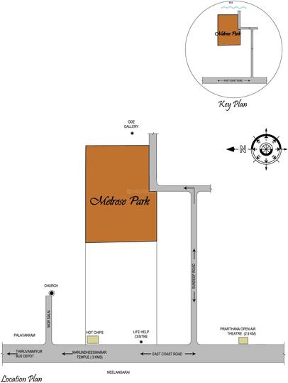 Shanti Melrose Park Images for Location Plan of Shanti Melrose Park 1