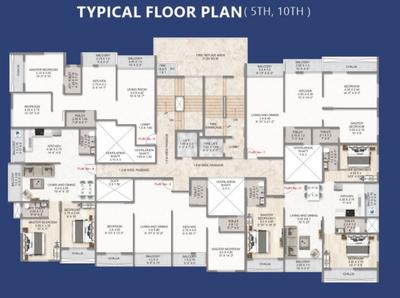 Project Image of 672.64 - 886.3 Sq.ft 2 BHK Apartment for buy in Shree Saraswati Coral