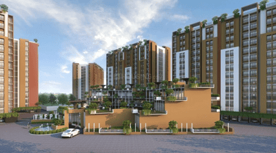 Project Image of 724.95 - 965.95 Sq.ft 2 BHK Apartment for buy in Nagjua The ET Park PH 2