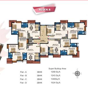 Project Image of 485.0 - 697.0 Sq.ft 2 BHK Apartment for buy in Iram Sunshine Enclave