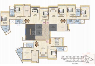 Project Image of 585.56 - 986.41 Sq.ft 2 BHK Apartment for buy in GHP Trinity