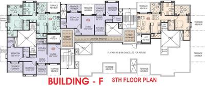 Project Image of 723.0 - 859.0 Sq.ft 2 BHK Apartment for buy in Waghere Manikbaug Orchid Building D E F