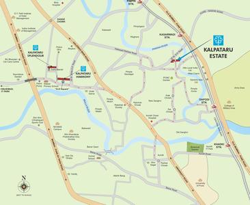 Kalpataru Estate Location Plan 3