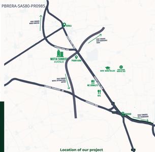 Motia Sunrise Avenue Location Plan 4