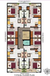 Project Image of 860.0 - 1230.0 Sq.ft 2 BHK Apartment for buy in Aakar Dream Homes
