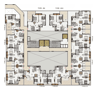 Project Image of 0.0 - 785.0 Sq.ft 1.5 BHK Apartment for buy in Sattva Ashraya