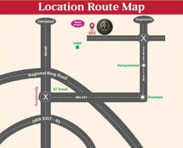 Project Image of 900.0 - 2250.0 Sq.ft Residential Plot Plot for buy in NSK Nimz Siri Kshetram