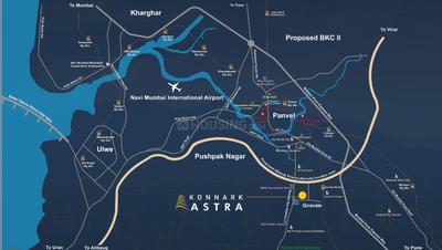 Project Image of 446.0 - 678.0 Sq.ft 1 BHK Apartment for buy in Konnark Astra