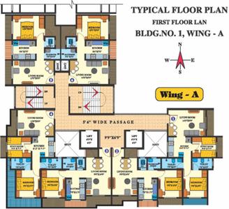 Project Image of 295.0 - 483.51 Sq.ft 1 BHK Apartment for buy in DBR Dias Residency Park Wing A