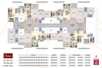 Project Image of 419.36 - 642.82 Sq.ft 1 BHK Apartment for buy in Dedge Chaitrangan Phase 1