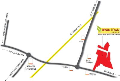 Project Image of 617.0 - 2573.0 Sq.ft Residential Plot Plot for buy in Ansal Town Alwar Phase II