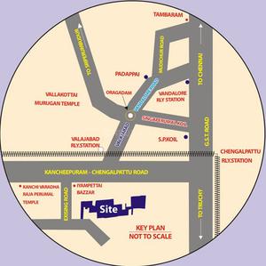 Project Image of 1500.0 - 2400.0 Sq.ft Residential Plot Plot for buy in Wisdom Sri Sathya Sai Nagar Extension I