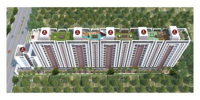 Project Image of 0.0 - 664.99 Sq.ft 2 BHK Apartment for buy in Capetown Heights