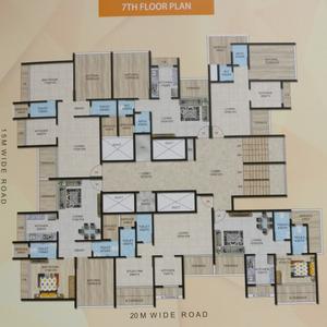 Project Image of 361.45 - 378.67 Sq.ft 2 BHK Apartment for buy in Silver Icon