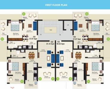 Project Image of 301.0 - 1313.3 Sq.ft 1 BHK Apartment for buy in Tolani Casa Maria