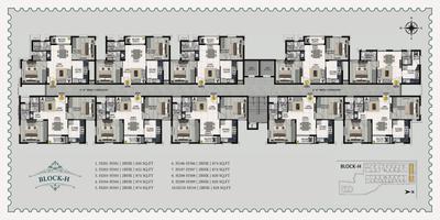 Project Image of 622.0 - 1961.0 Sq.ft 1 BHK Apartment for buy in Lifestyle Le Paradise