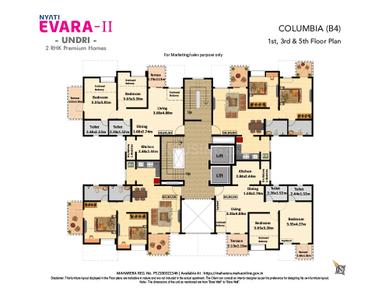 Project Image of 570.0 - 714.0 Sq.ft 2 BHK Apartment for buy in Nyati Evara II