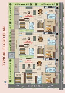 Project Image of 1342.0 - 1395.0 Sq.ft 3 BHK Apartment for buy in Vega Sivam Apartment