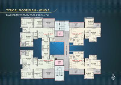 Project Image of 535.0 - 833.02 Sq.ft 2 BHK Apartment for buy in Millennium Amara