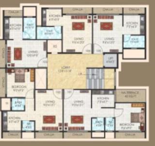 Project Image of 251.88 - 353.27 Sq.ft 1 RK Apartment for buy in Amber Silver Oak
