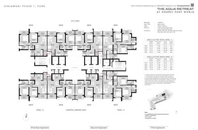 Project Image of 558.0 - 1082.0 Sq.ft 1 BHK Apartment for buy in The Aqua Retreat at Godrej Park World
