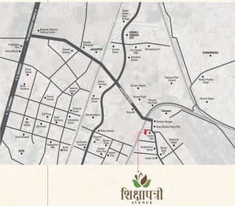 Project Image of 0.0 - 614.0 Sq.ft 2 BHK Apartment for buy in Siddhi Sikshapatri Avenue