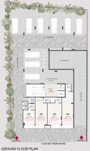 Project Image of 800.94 - 815.8 Sq.ft 3 BHK Apartment for buy in Umiya Abhilaxmi Appartments