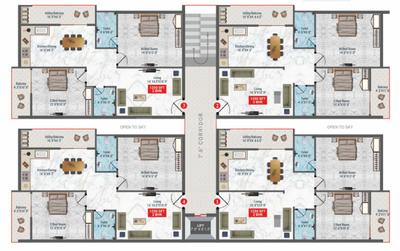 Ideal Tresco Tresco Cluster Plan from 1st to 5th Floor 1