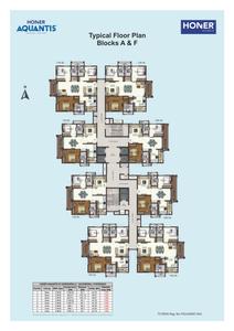 Project Image of 852.61 - 1675.0 Sq.ft 2 BHK Apartment for buy in Honer Aquantis