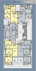 Project Image of 774.57 - 973.7 Sq.ft 3 BHK Apartment for buy in Prakashbhai Sb Comfort
