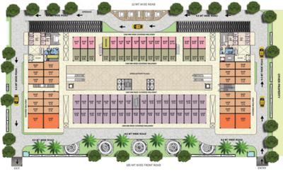 Project Image of 550.0 - 650.0 Sq.ft 1 BHK Apartment for buy in Omaxe India Trade Centre