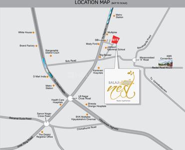 Project Image of 1618.35 - 2042.45 Sq.ft 3 BHK Apartment for buy in Balaji Nest