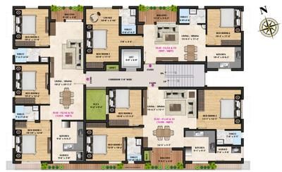Project Image of 997.0 - 1253.0 Sq.ft 2 BHK Apartment for buy in GP Kalyan