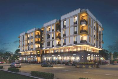 Project Image of 747.88 - 886.41 Sq.ft 3 BHK Apartment for buy in Siddhi Buildcon Noble Central