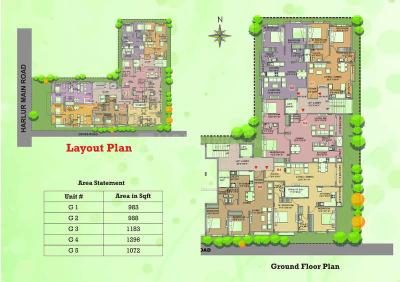 Project Image of 0.0 - 1044.0 Sq.ft 2 BHK Apartment for buy in Buildafina Lumos